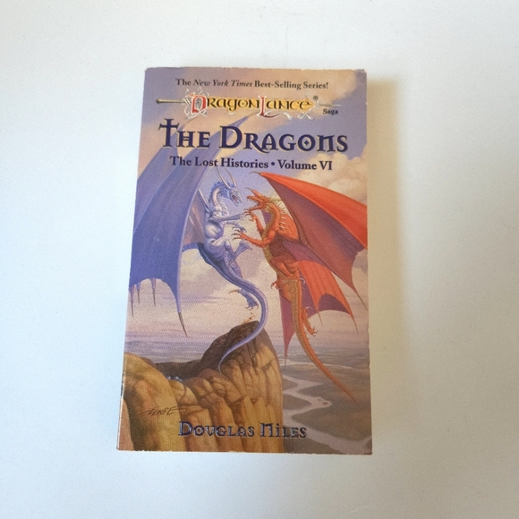 Dragonlance The Dragons Paperback Book - Picture 1 of 8